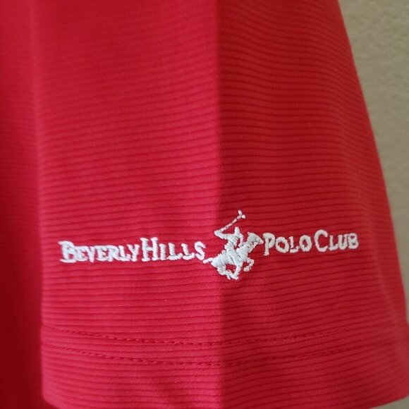 Beverly Hills Polo Club Men's Red Polo - Picture 2 of 4